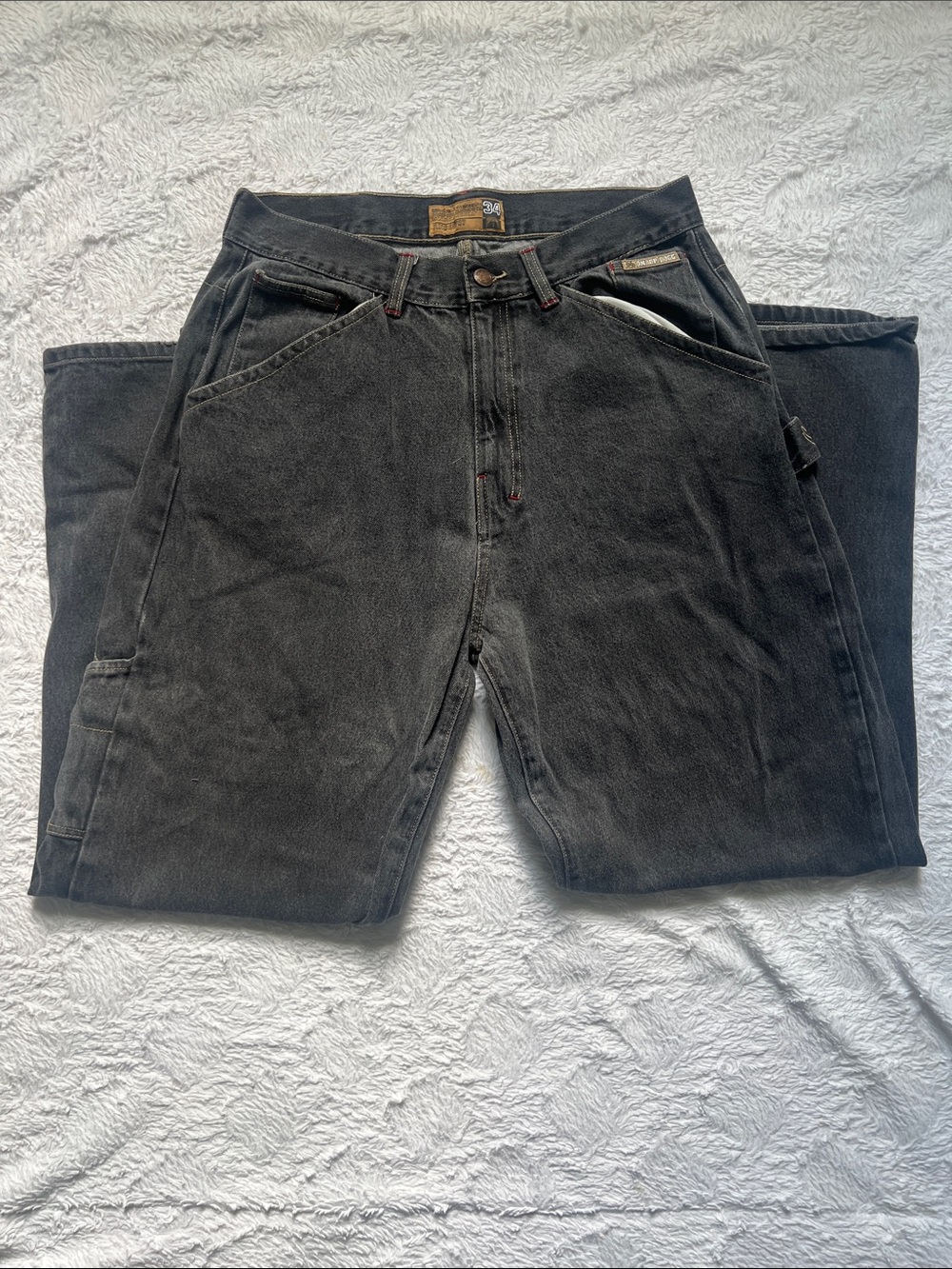 Snoop Dogg clothing co Baggy black jeans